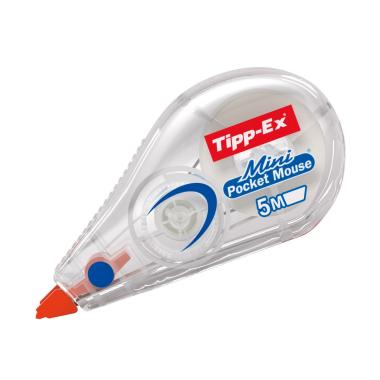 Tipp-ex  mini pocket mouse - correttore a nastro - correzioni istantanee - 5mm x 6 mt