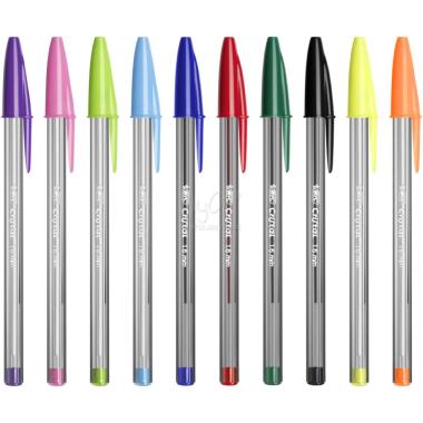 Bic cristal large multi colour - penna a sfera - punta 1,6 mm