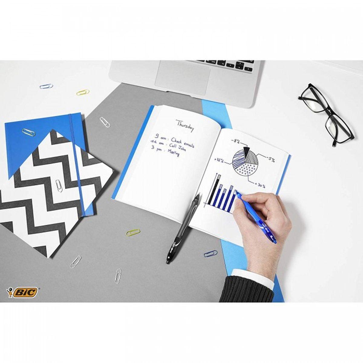 Bic - writing set penne gel-ocity quick dry