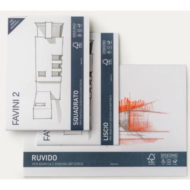 Favini - album cartangoli favini 2 - liscio - 20 fg - 110 gr - 24 x 33 cm