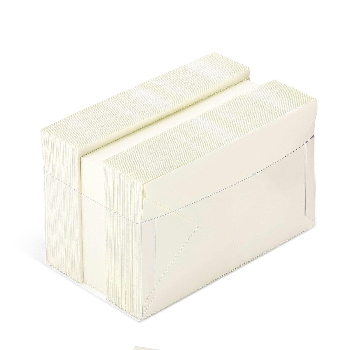 Favini - scatolo da 100 buste 90 gr + cartoncini 200 gr - c9 (9 x 14) - avorio