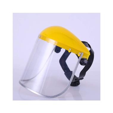 Casco con visiera di protezione trasparente - maschera protezione facciale