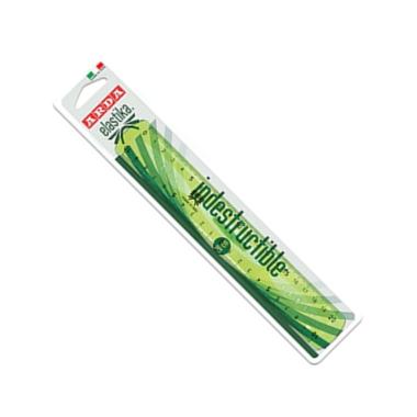 Arda - riga doppio decimetro elastika 20 cm - impugnatura corta