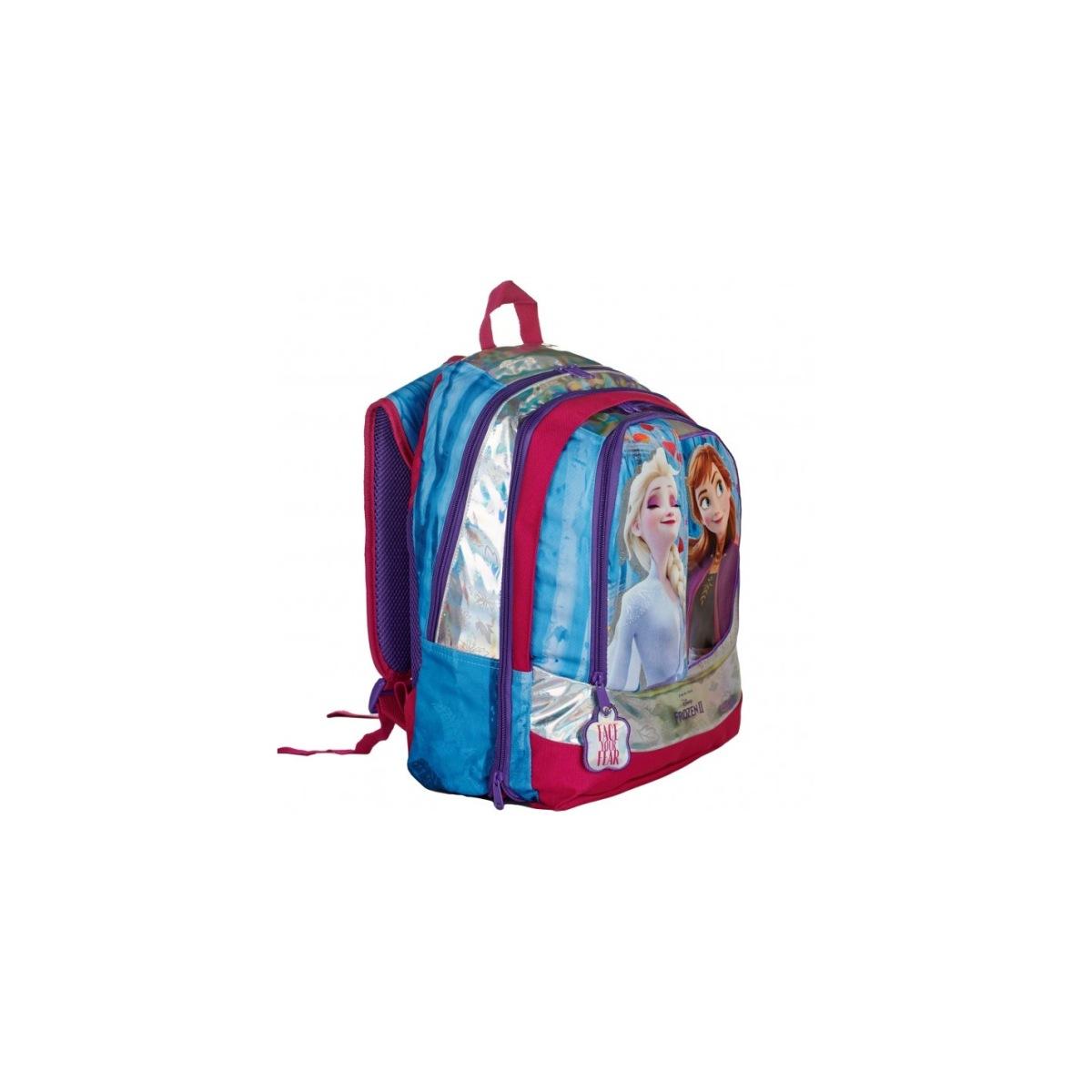 Giochi preziosi - zaino estensibile round frozen 2 con in omaggio una bambola whisper and glow di frozen 2
