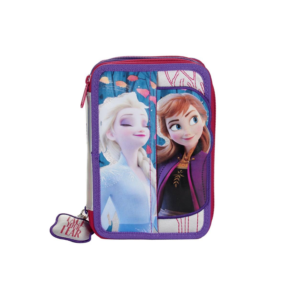 Giochi preziosi - astuccio 3 zip frozen ii