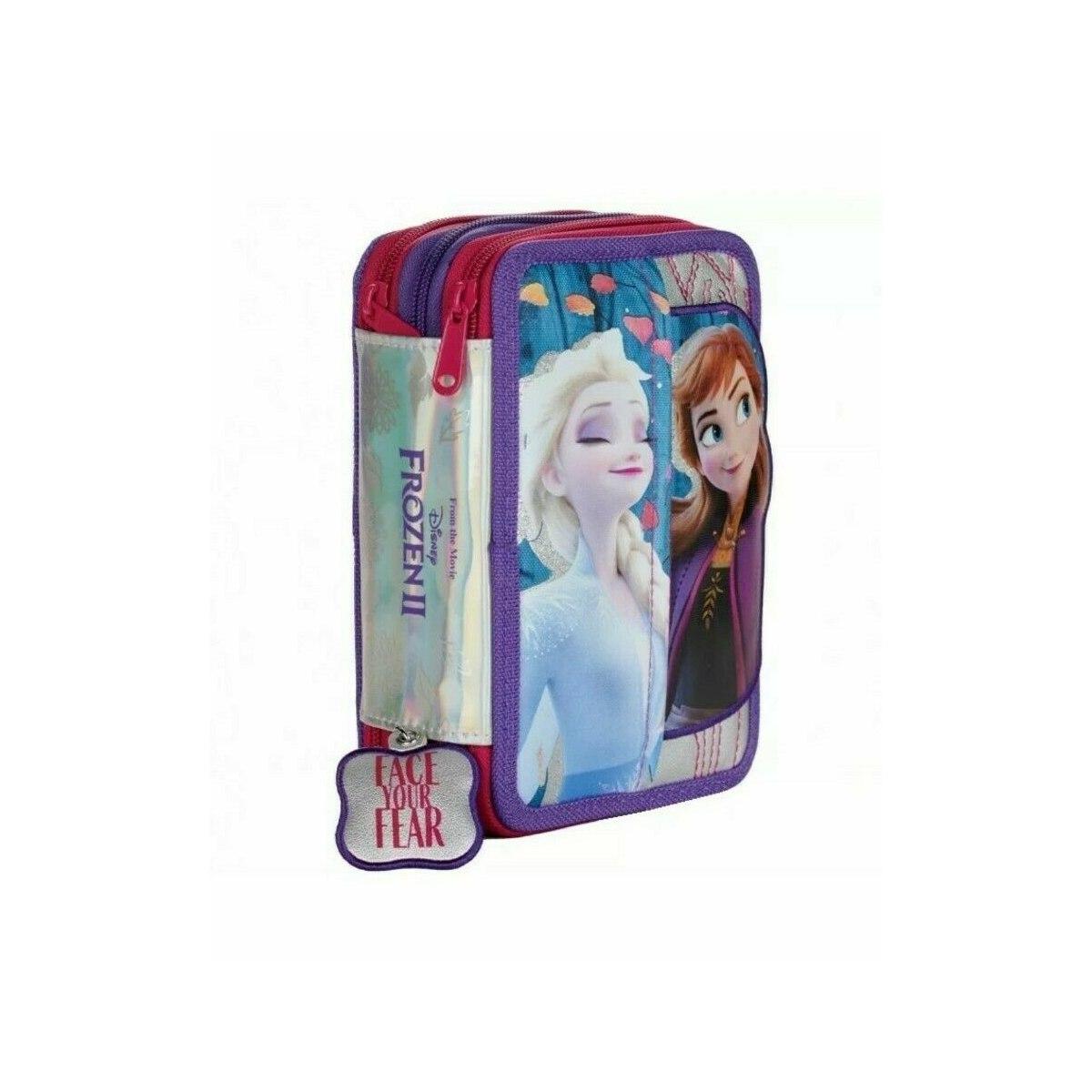 Giochi preziosi - astuccio 3 zip frozen ii