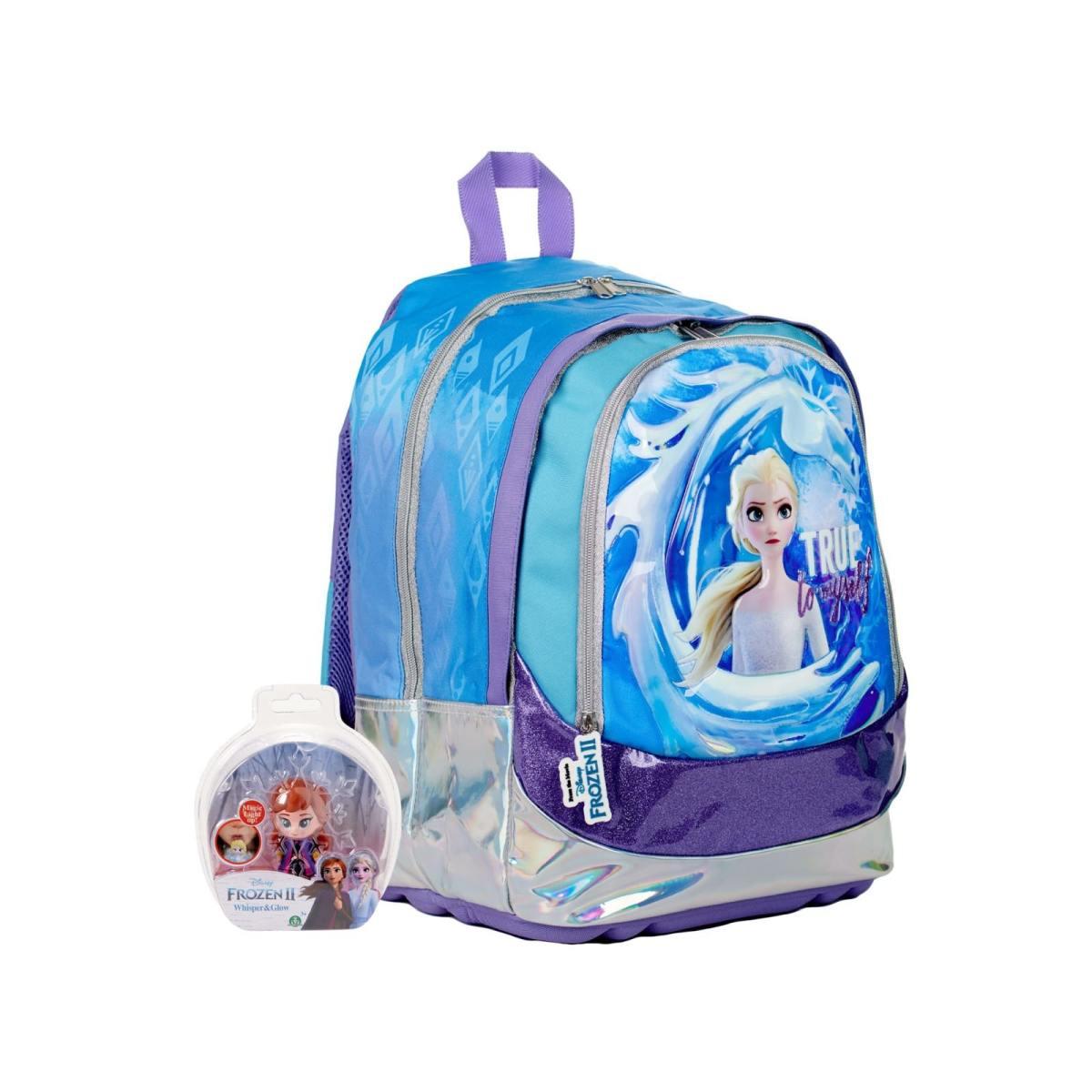 GIOCHI PREZIOSI - ZAINO ROUND XL FROZEN II CON GADGET - DIMENSIONI: 42 X 31 X 20 CM<br />