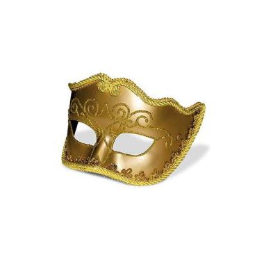 Maschera veneziana colombina - oro
