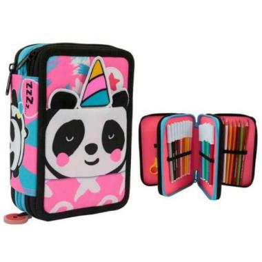 Giochi preziosi . astuccio 3 zip go pop 19 pandacorno