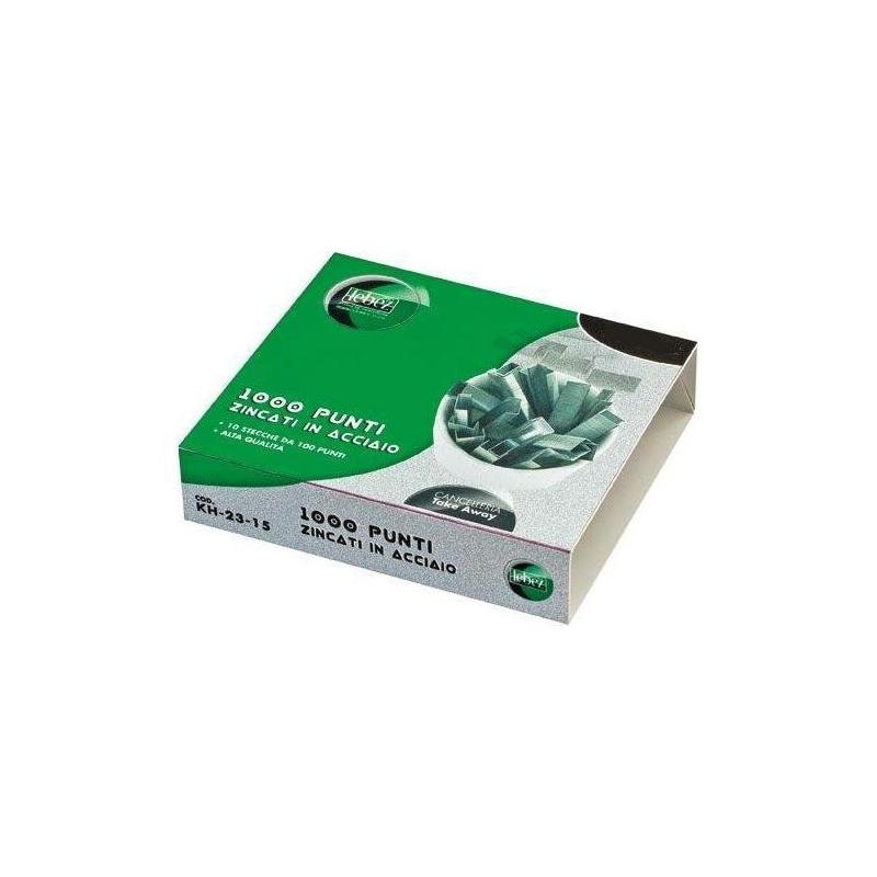 Lebez - punti zincati 23/20 20mm (1000 pz)