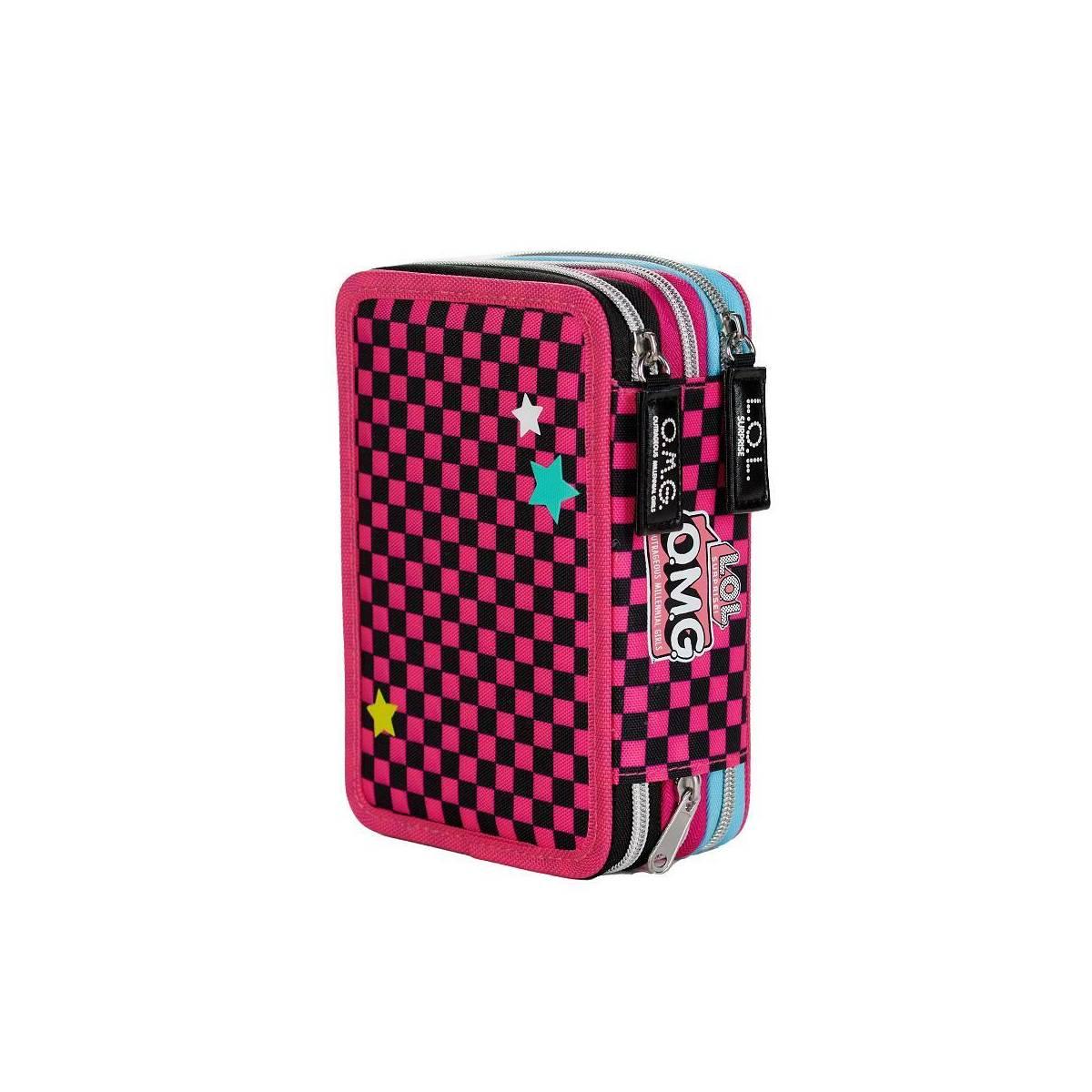 Giochi preziosi - astuccio 3 zip lol surprise! o.m.g.