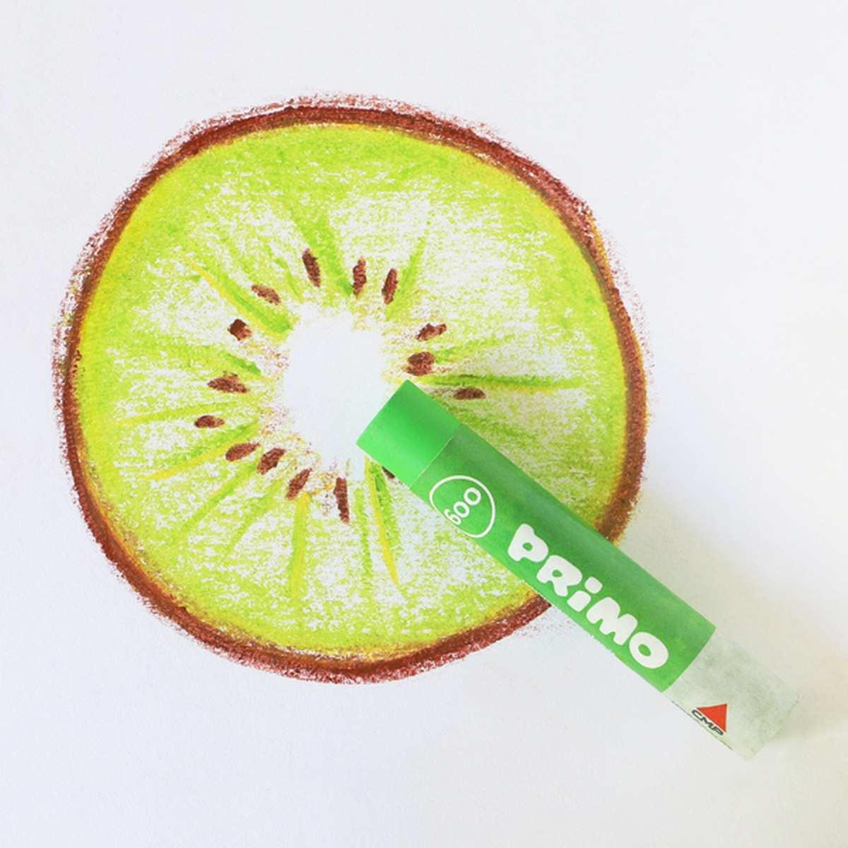 Primo - pastelli a olio - 12 colori Ø 10 x 60 mm