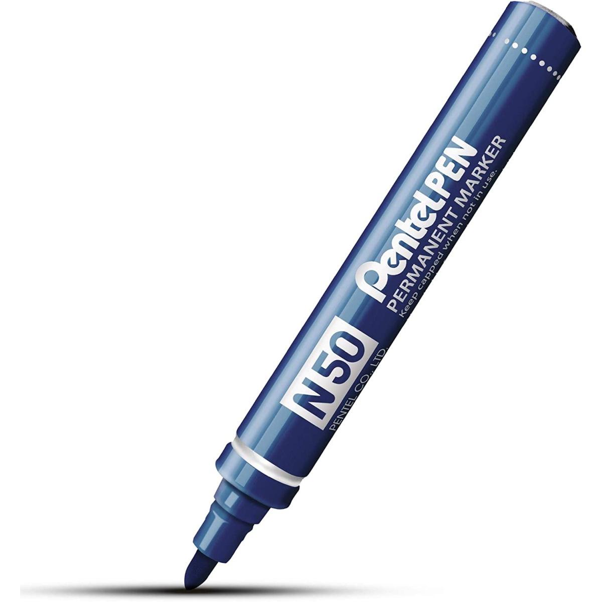 Pentel pen n50 marcatore permanente punta conica