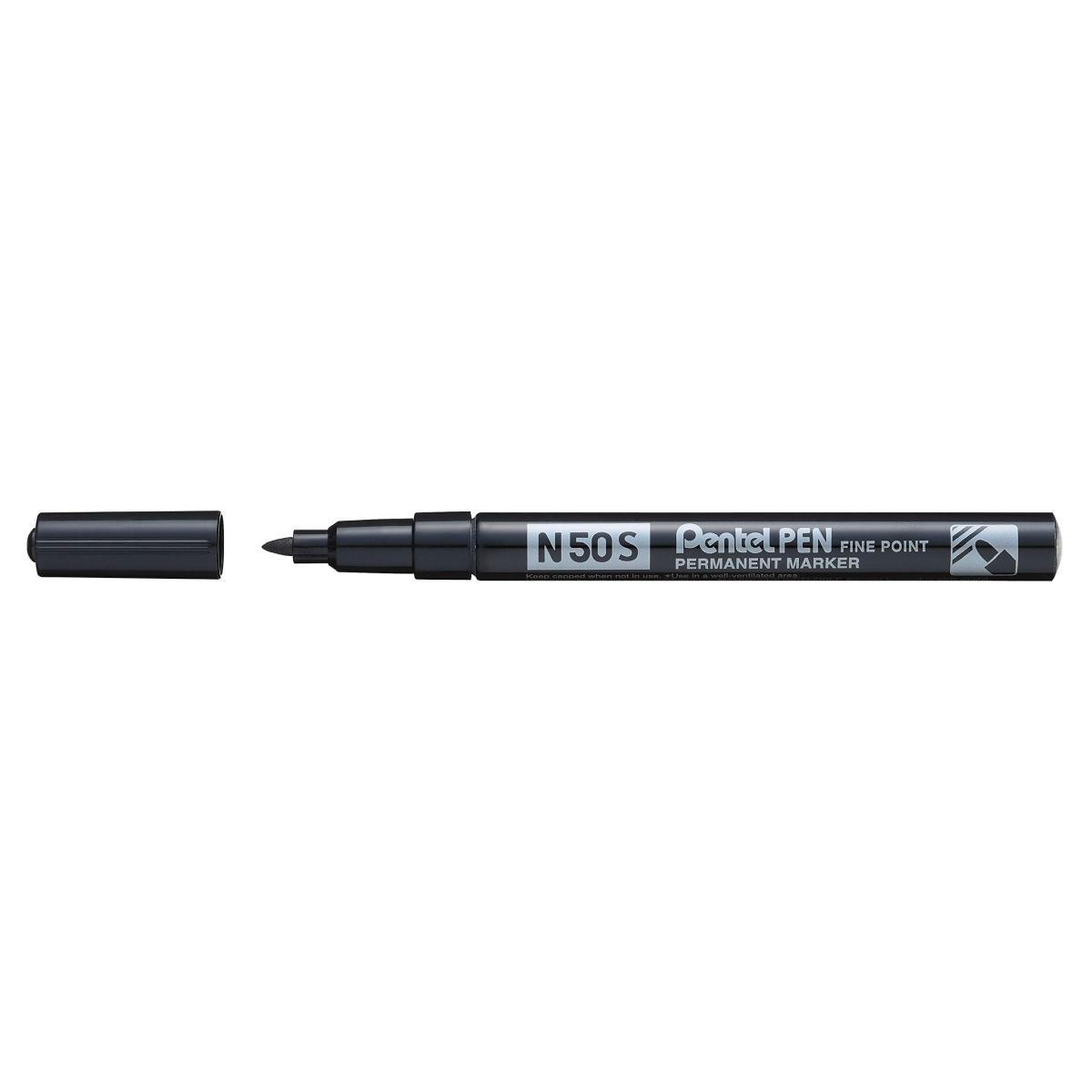 Pentel pen slim - marcatore permanente slim professionale punta dine extra forte -