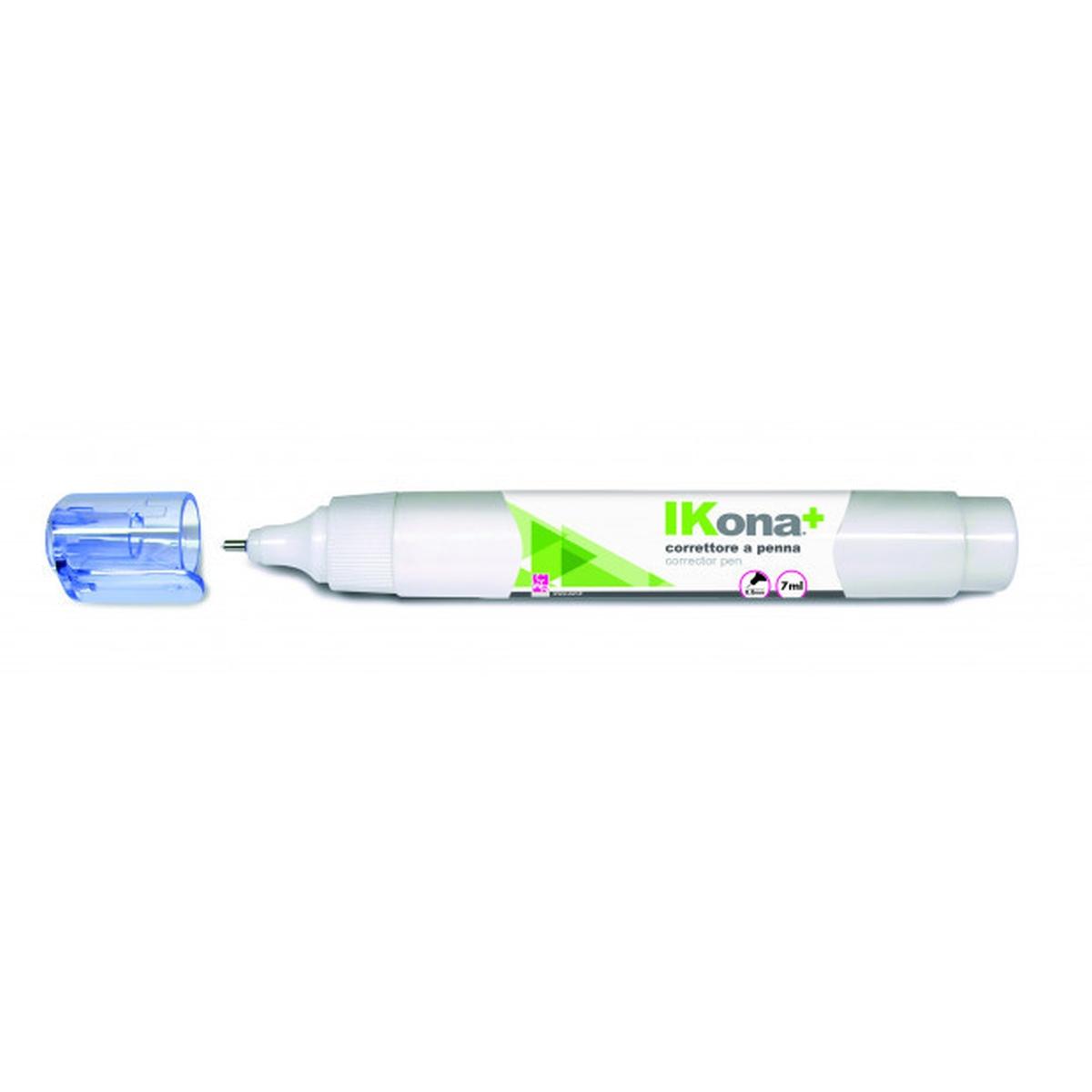 Ikona+ - correttore a penna - punta in metallo - 7 ml