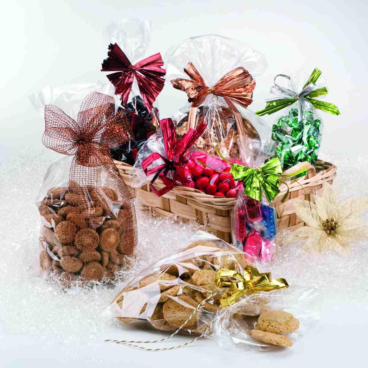 Buste trasparenti, sacchetti per alimenti, 15 x 25 cm