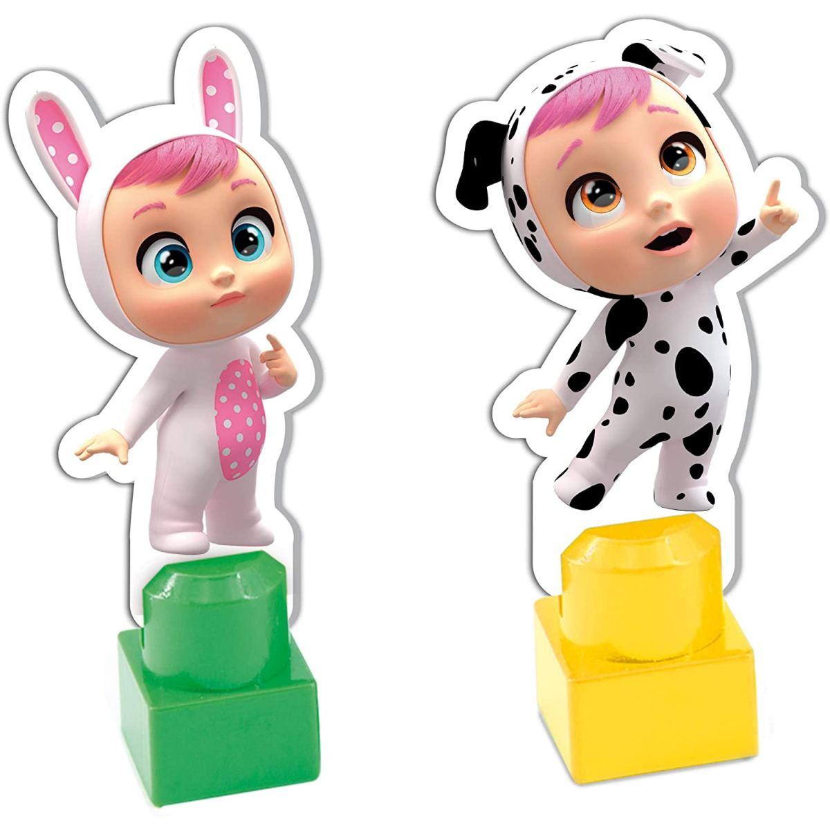 Lisciani giochi - cry babies - zainetto costruzioni baby 36 pezzi,