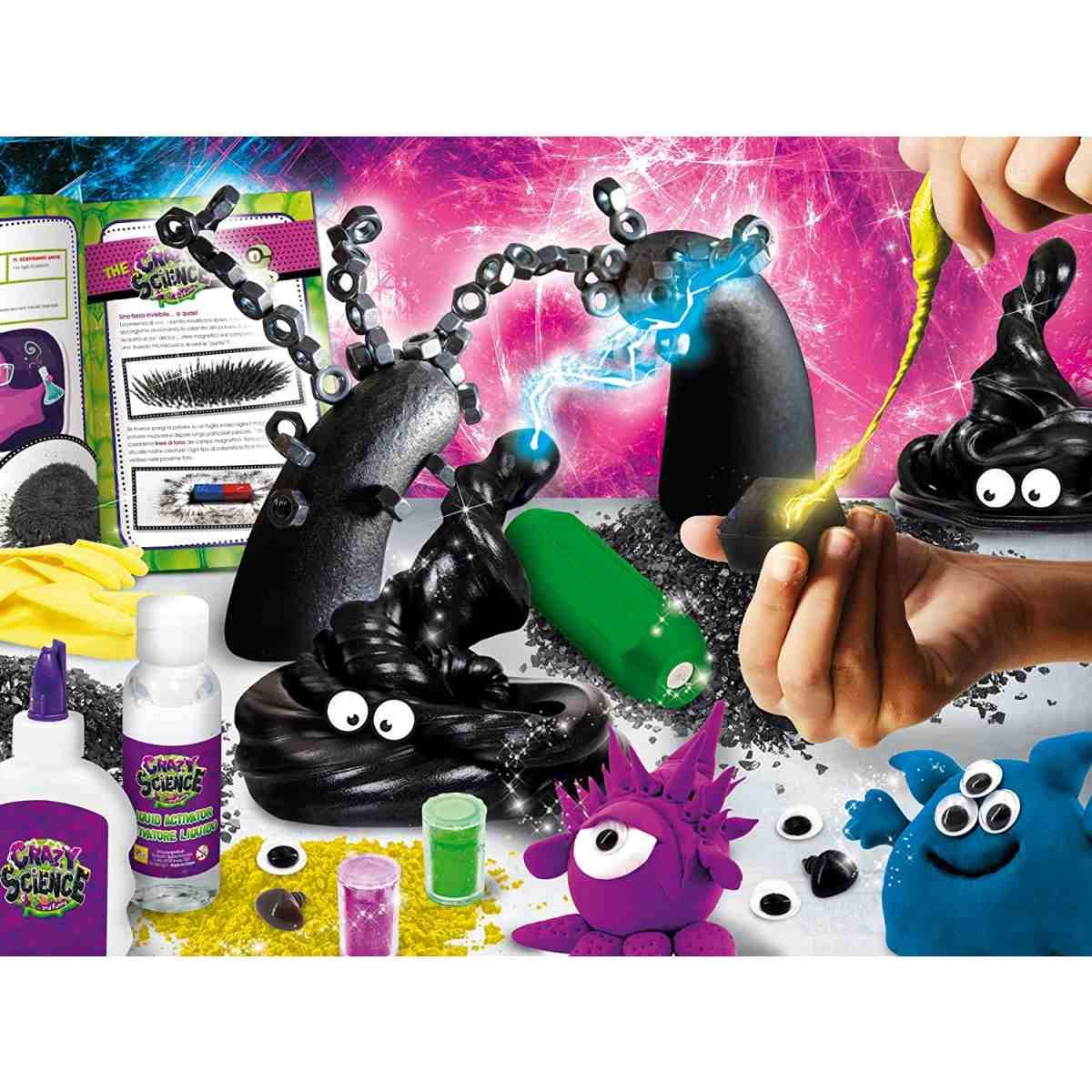Lisciani giochi - crazy science laboratorio dei fluidi e delle creature magnetiche
