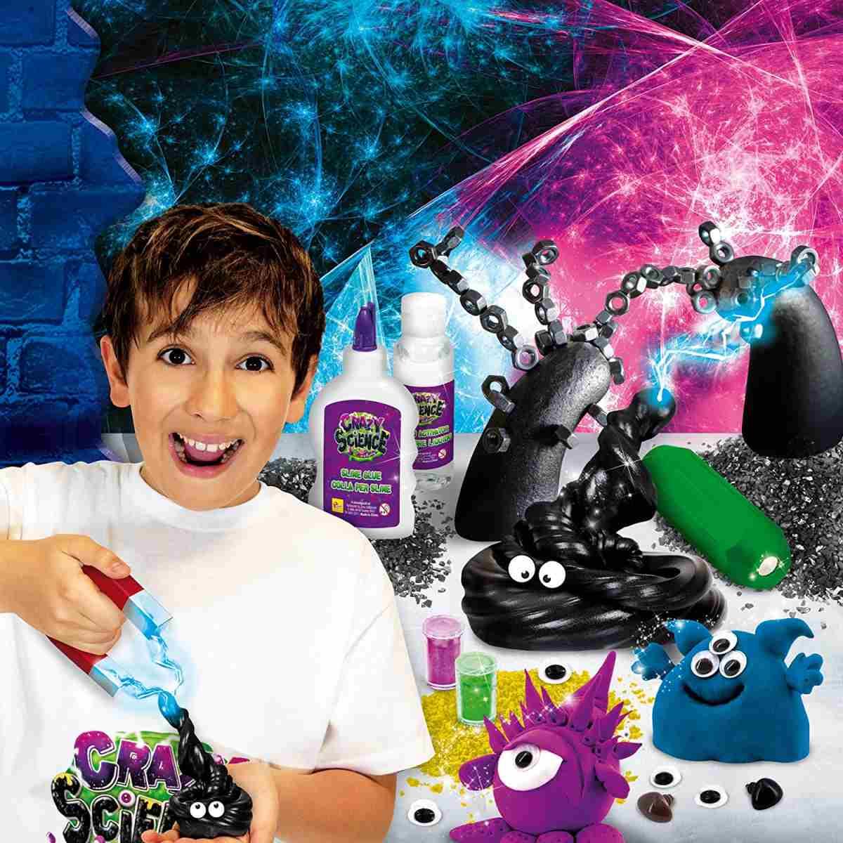 Lisciani giochi - crazy science laboratorio dei fluidi e delle creature magnetiche