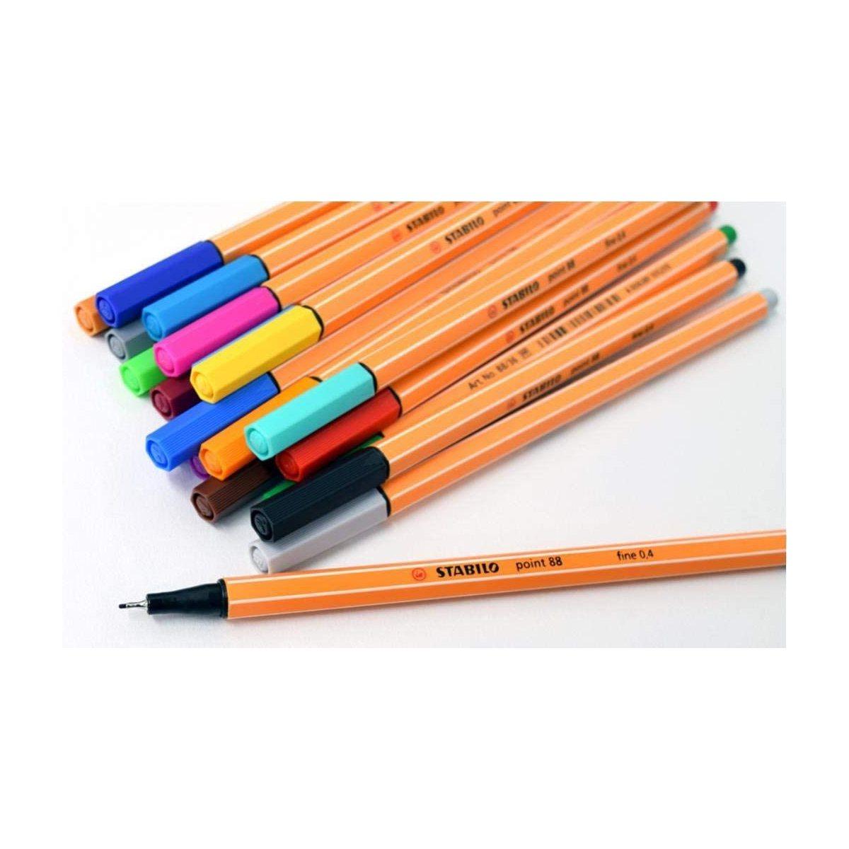 Stabilo point 88 - penna fineliner - tratto 0,4 mm -