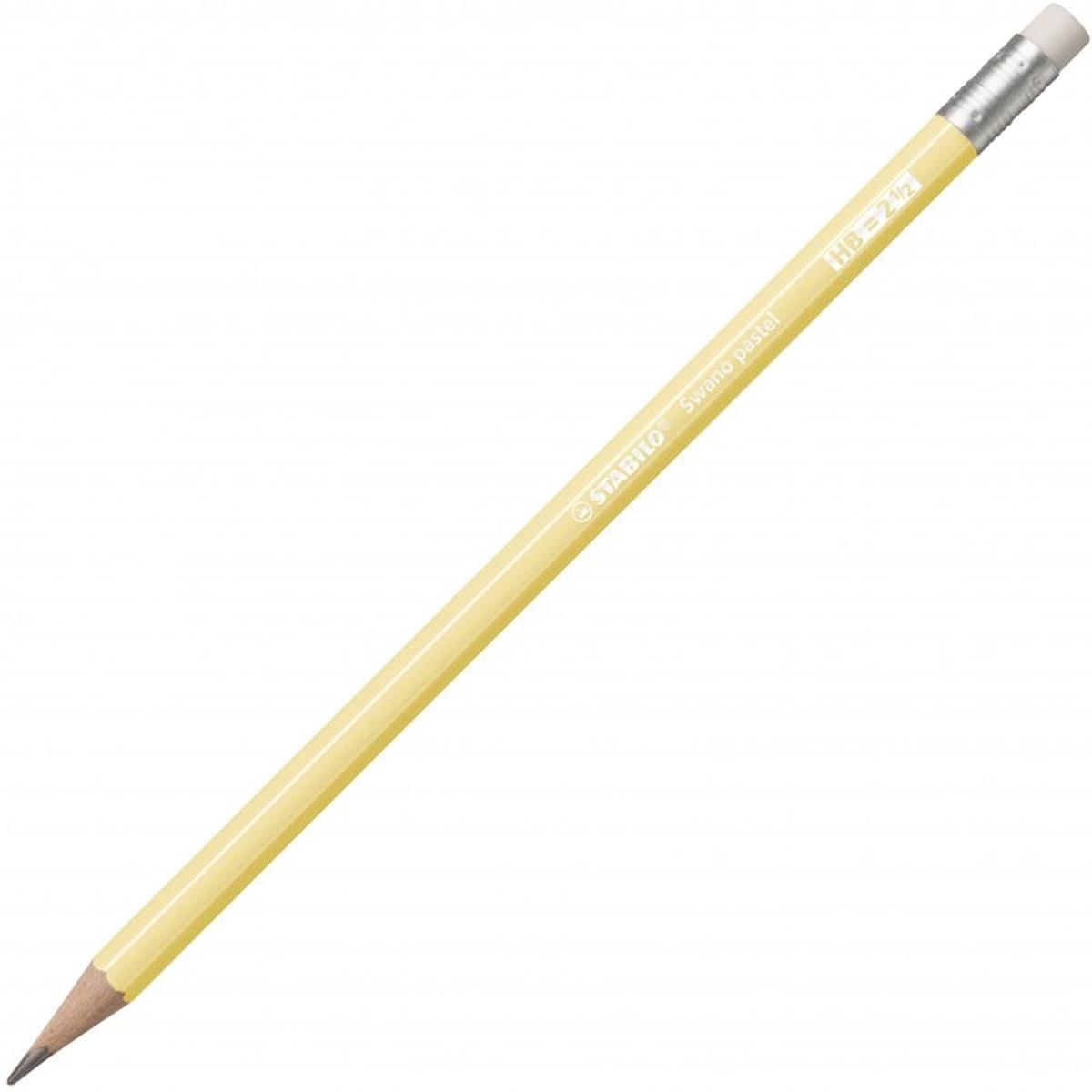 Stabilo swano pastel - matita eagonale in grafite con gommino