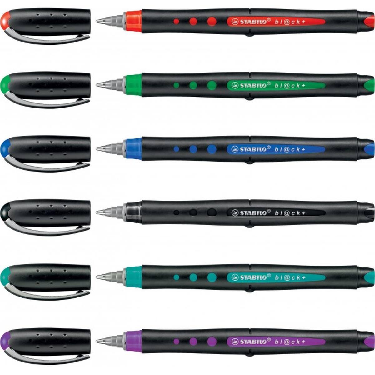 Penna roller - stabilo bl@ck+