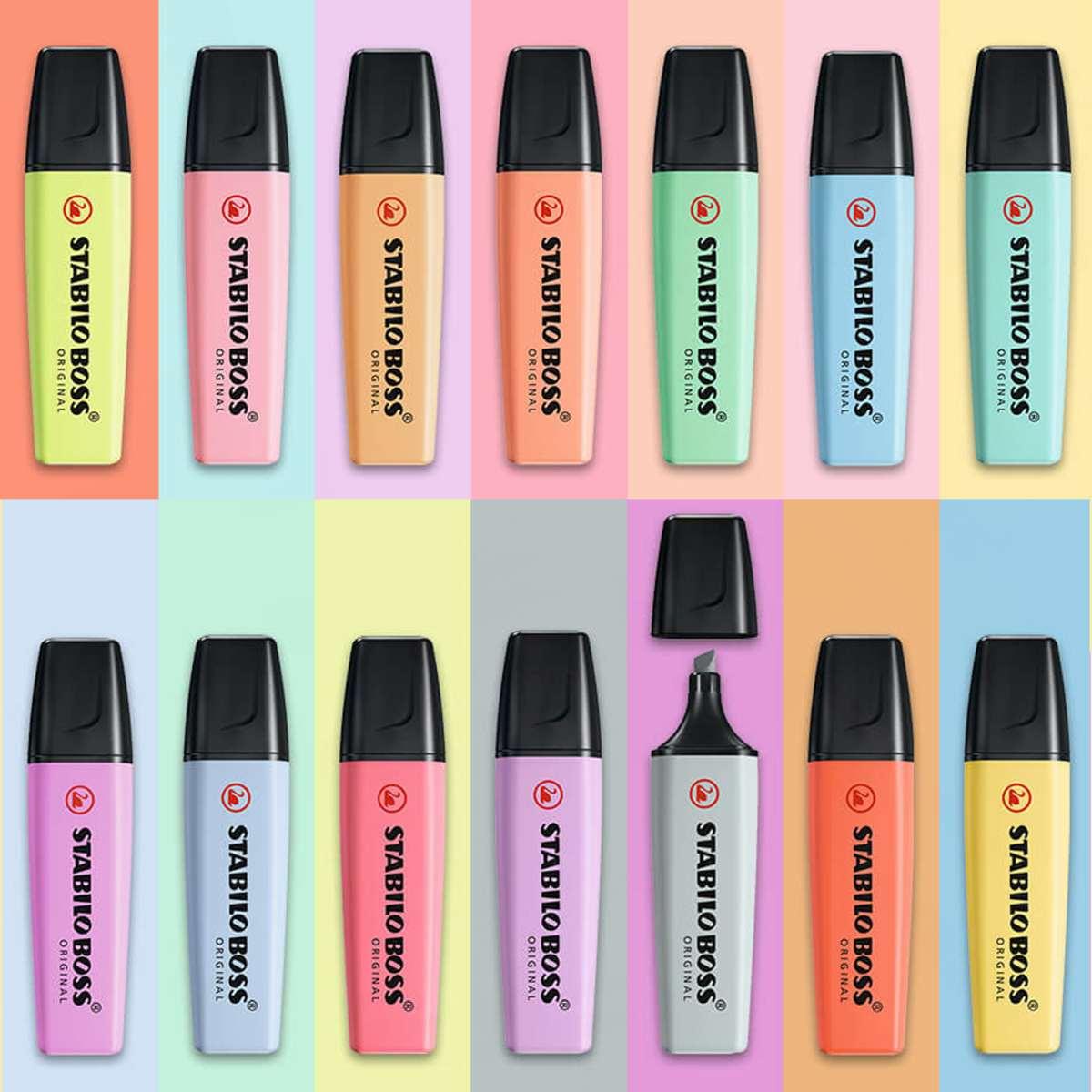 Stabilo evidenziatore boss original pastel