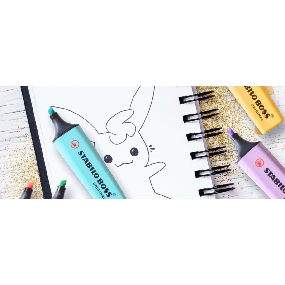 Stabilo evidenziatore boss original pastel