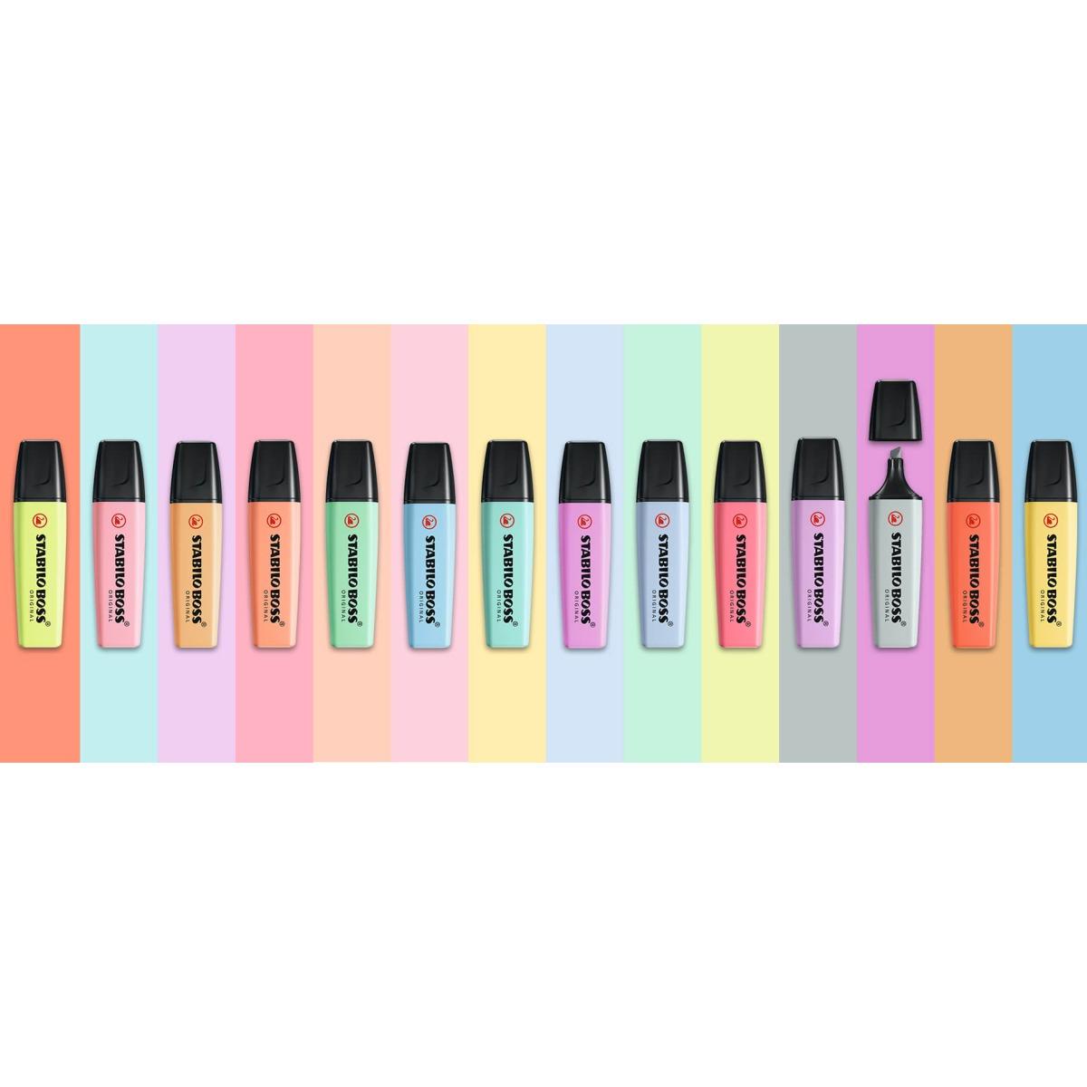 Stabilo evidenziatore boss original pastel