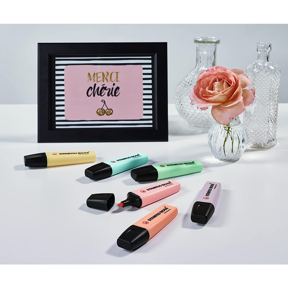 Stabilo evidenziatore boss original pastel