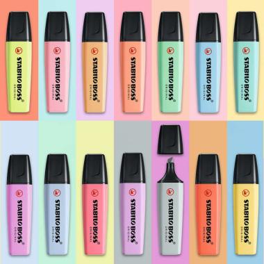 Stabilo evidenziatore boss original pastel