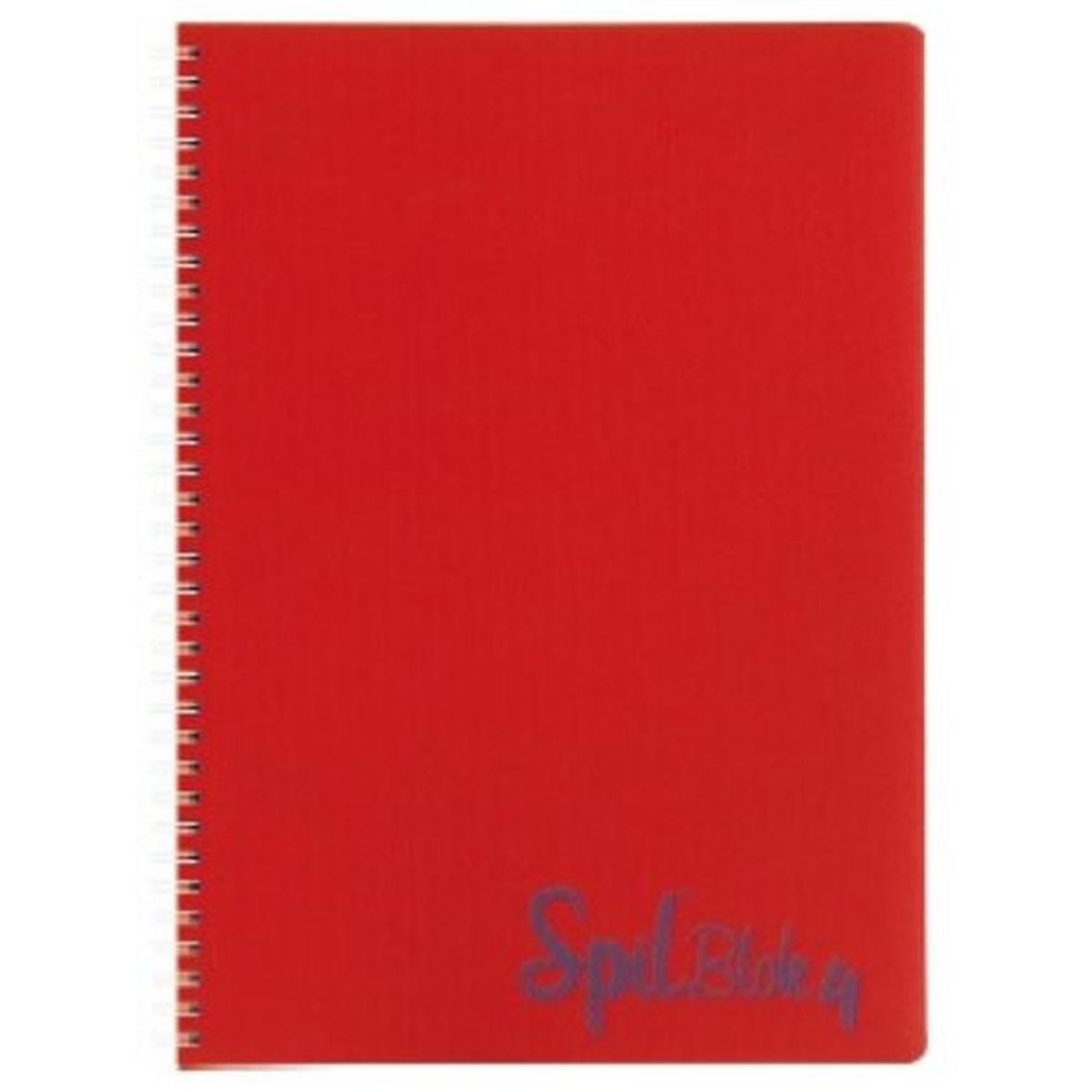 Maxi quaderno spiralato - a4 - spil spilblok4 fluo - 80 ff