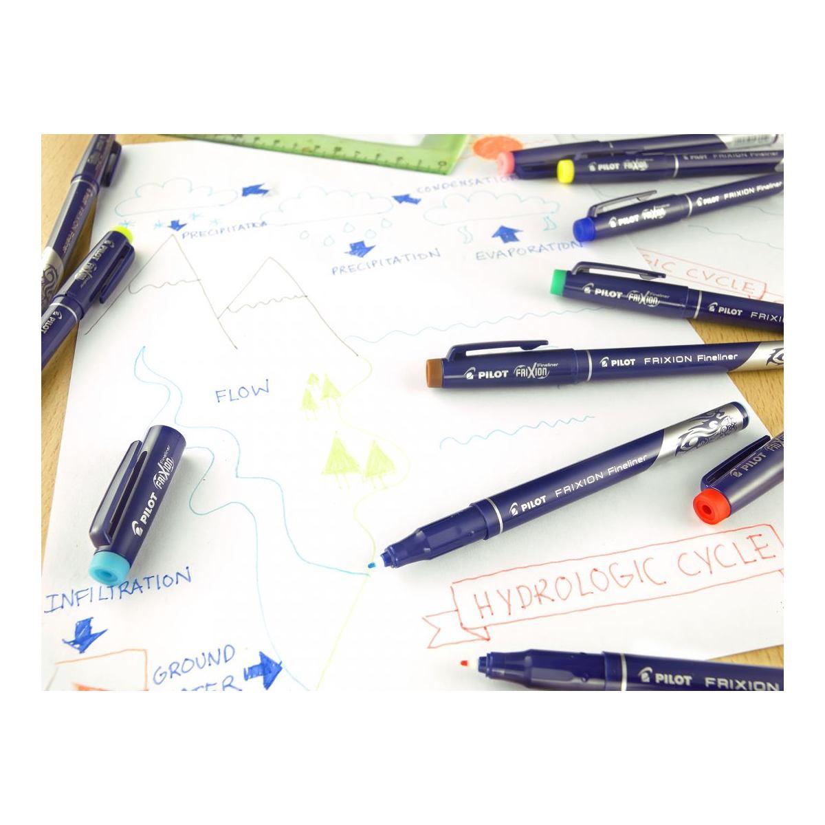 Frixion fineliner - pennarello cancellabile - punta fine