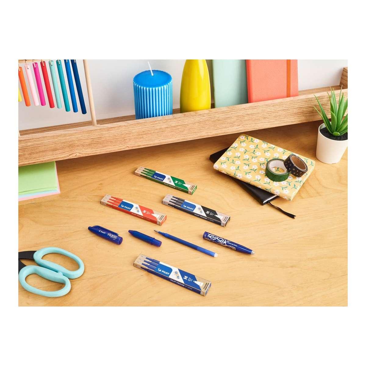 Pilot set 3 refill frixion ball & clicker