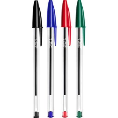 Bic cristal original - penna a sfera - punta media 1,0 mm