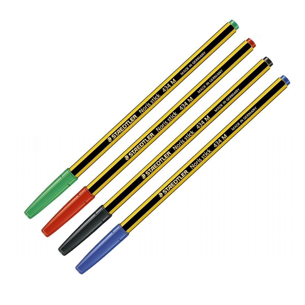 Penna a sfera staedtler 434 noris stick - punta 1,0 mm