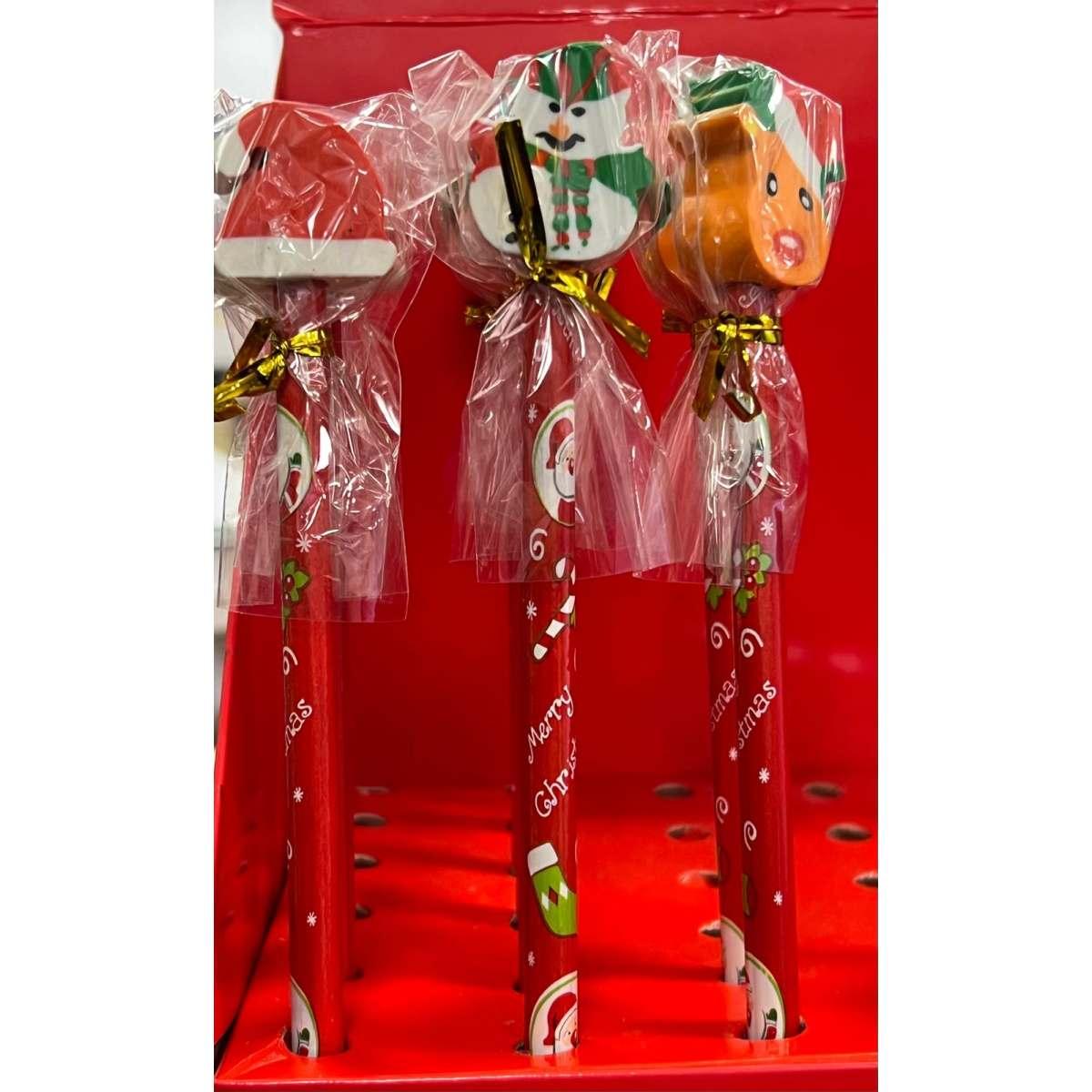 Matica con gomma natale assortita