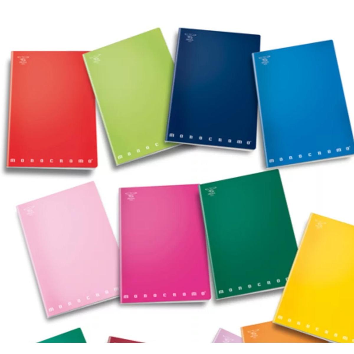 Pigna - maxi quaderni monocromo alta fogliazione 100gr 50ff