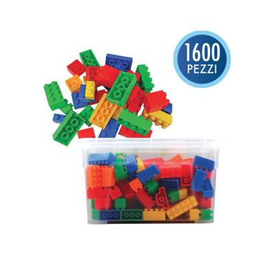 CWR - MATTONCINI MICRO COMPATIBILI - BAULETTO 1600 PEZZI<br /><br />