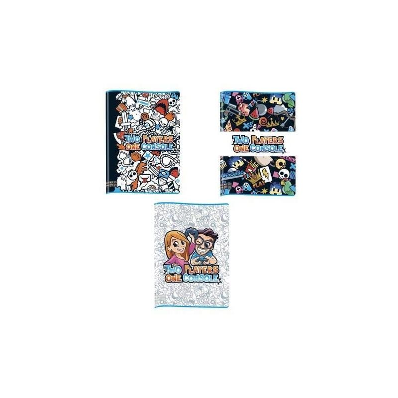 Seven quaderni a4 maxi - 96+r pagine - carta 100 gr/mq -  twoplayersoneconsole