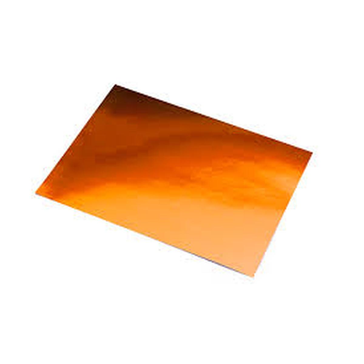 Cartoncino contro-incollato con foglio di alluminio - 225 gr - formato 50 x 65 cm