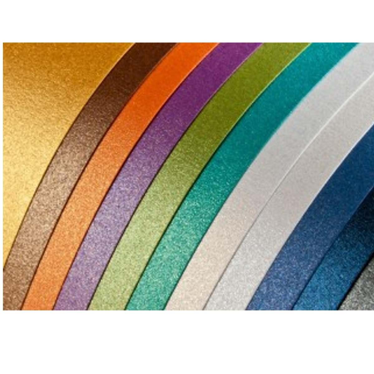 Cartoncino contro-incollato con foglio di alluminio - 225 gr - formato 50 x 65 cm