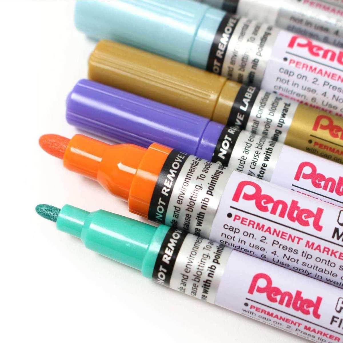 Pentel paint marker - marcatore a vernice punta media/fine linea amiko