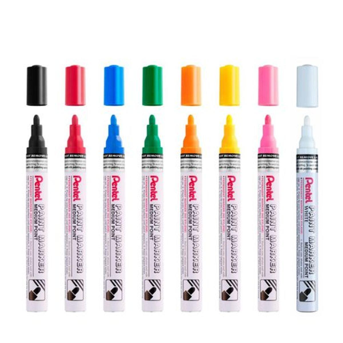 Pentel paint marker - marcatore a vernice punta media/fine linea amiko