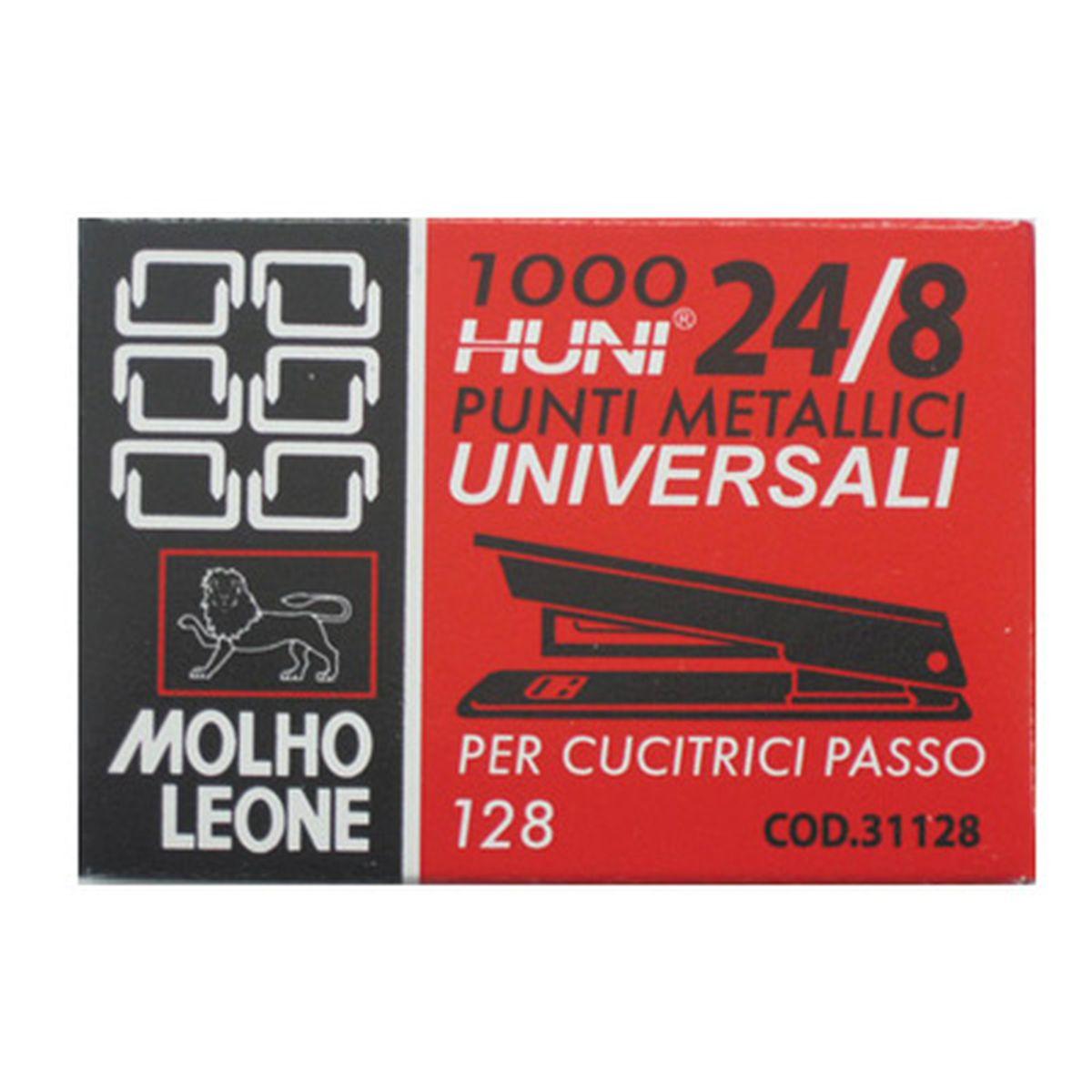 Molho leone punti 128 - huni 6 - punti metallici universali