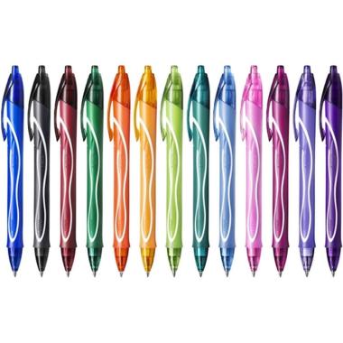 Bic gel-ocity quick dry - penna a scatto gel - 0,7 mm -