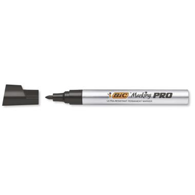 Bic marking pro - marcatore permanente ultra resistente - punta tonda da 3,9 mm