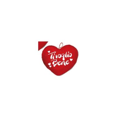CUORE CM 60 CON LA SCRITTA "TI VOGLIO BENE"