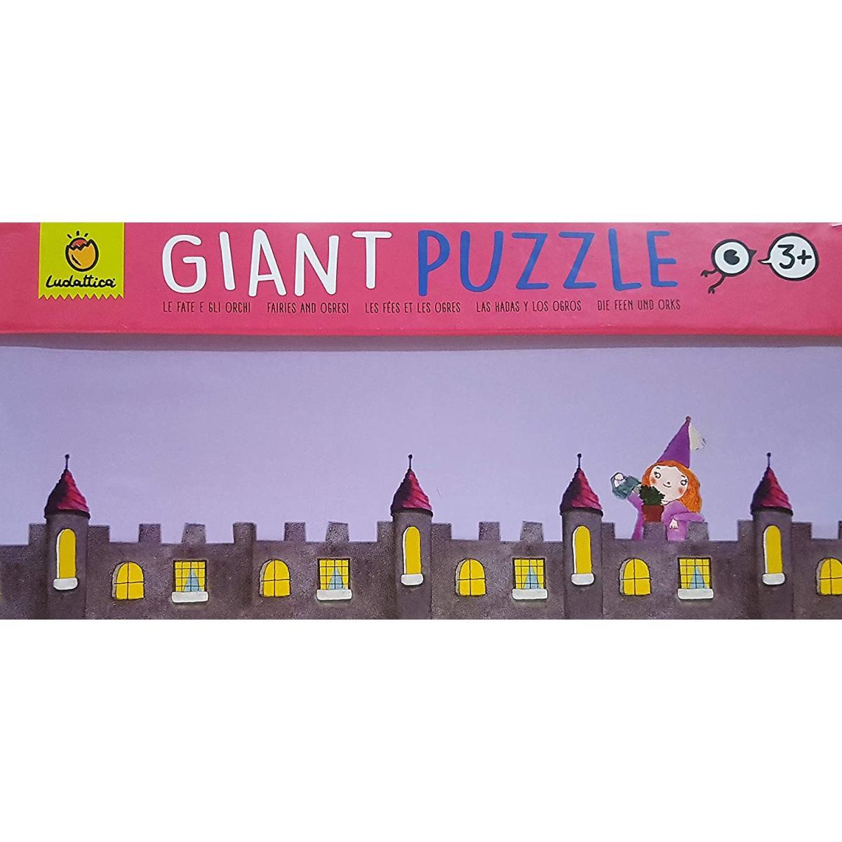 Ludattica - giant puzzle - le fate e gli orchi