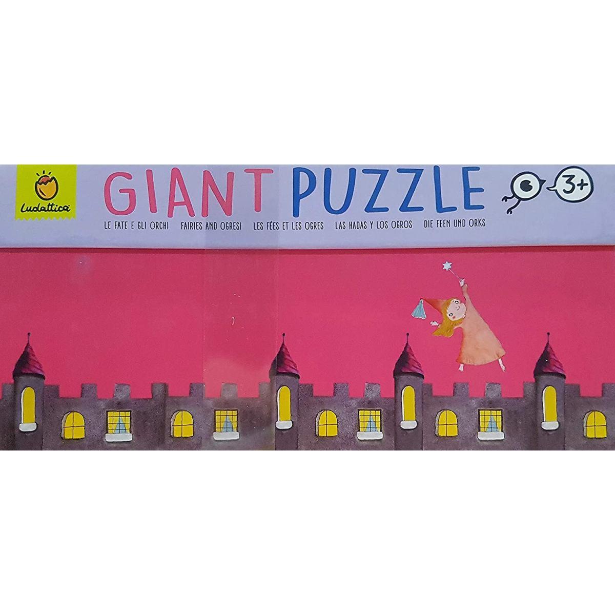 Ludattica - giant puzzle - le fate e gli orchi